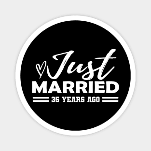 35th Wedding Anniversary - 35 years anniversary Magnet